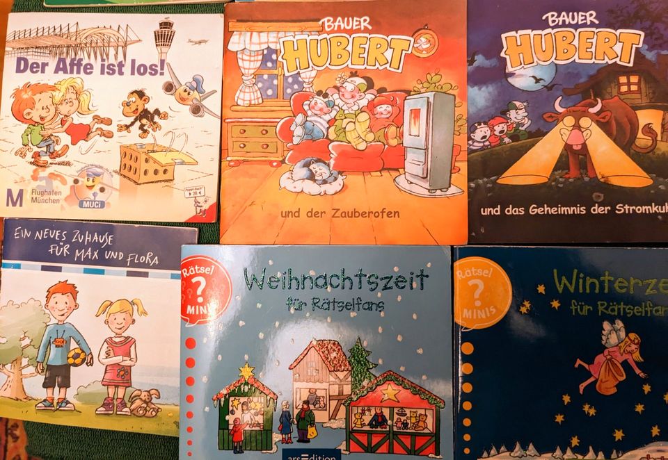 12 Kinder Hefte Heftchen Kinderbücher Minibücher Sammlung in Petershausen