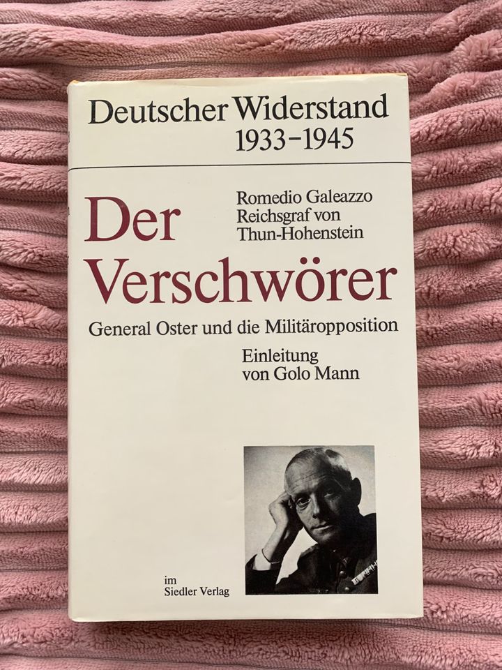 Buch: Deutscher Widerstand 1933-1945. Der Verschwörer. in Krefeld