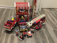 Playmobil kleine Feuerwehrstation inkl. Figuren und Fahrzeuge Nordrhein-Westfalen - Castrop-Rauxel Vorschau