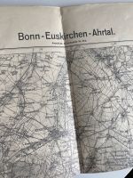 Alte Vintage Landkarte von um 1936 Bonn Euskirchen Ahrtal Frankfurt am Main - Bergen-Enkheim Vorschau