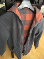 Wendejacke mit Kapuze Gr 176 anthrazit/orange/dklgrau Karomuster Hannover - Ahlem-Badenstedt-Davenstedt Vorschau