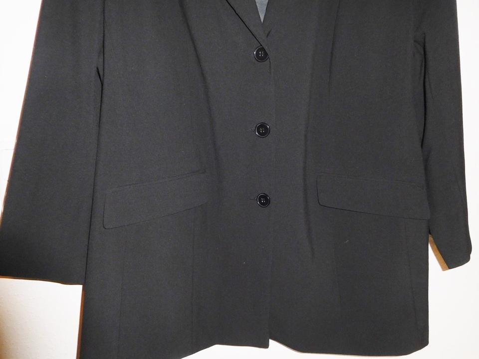 Ulla Popken- schicke Jacke/Blazer, schwarz, syntet. Gr. 56, Top in Celle