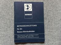 Handbuch Anleitung wie neu Simson Kleinkrafträder 1981 Sachsen - Oederan Vorschau