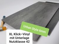 Klick-Vinyl 193m² Vinyl-Boden XL-Platten Fliesen-Design Rigid SPC Urban Boden-Belag Fussboden Lager-Verkauf Vater und söhne Vinyl-Fliesen kein Parkett Laminat Pvc Nordrhein-Westfalen - Augustdorf Vorschau