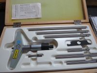 Tiefen Messschraube 0 - 200 mm Tiefenmesser SUHL  #M681-7# Sachsen - Stolpen Vorschau