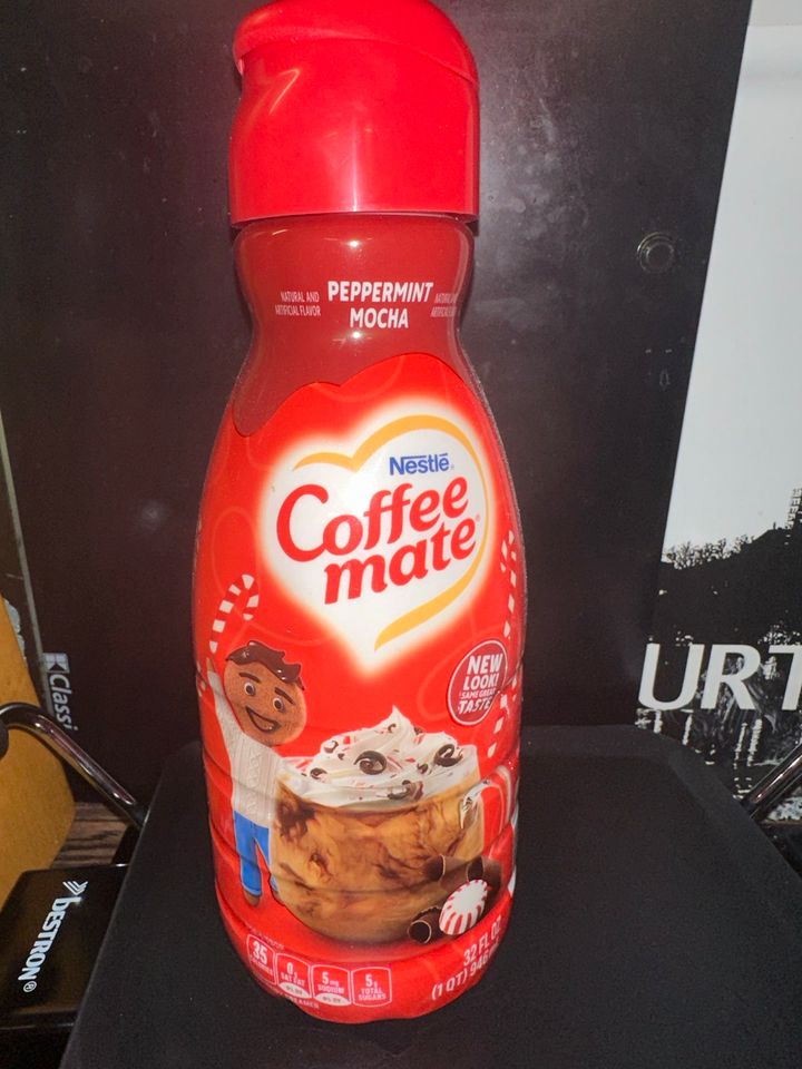 Coffee Mate Peppermint Mocha ungeöffnet 946ml in Frankfurt am Main