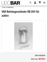 VAR Rohrbogenständer RB 005 für außen feuerverzinkt 1450x60x400mm Essen - Essen-West Vorschau