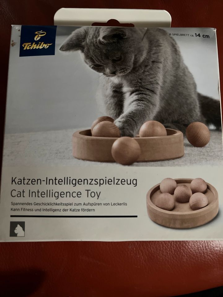 Tchibo Katzen Intelligenz Spielzeug aus Holz, neu und unbenutzt in Köln