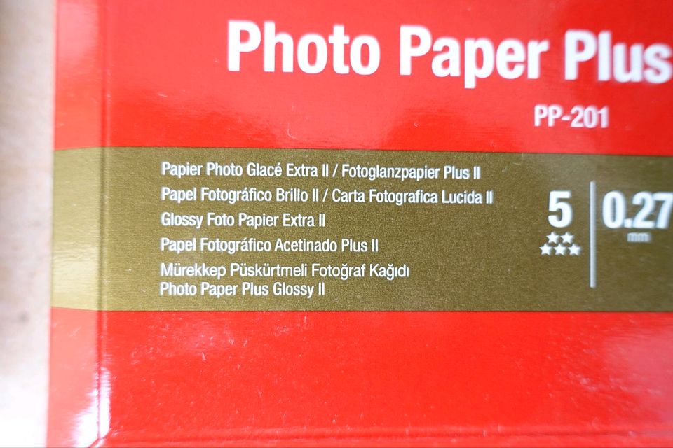 Canon PP-201 Glossy ii Fotopapier Plus glänzend .  ! in Wetzlar