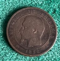 Frankreich Münze 10 Centimes 1856 D  Napoleon III Niedersachsen - Göttingen Vorschau