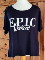 H&M DAMEN KURZARM T-SHIRT TOP SCHWARZ WEISS M 36/38 TOP!!! Hessen - Felsberg Vorschau