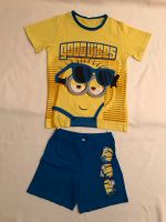 Cooler Shorty Schlafanzug kurz Minions Jungen Größe 128 München - Bogenhausen Vorschau