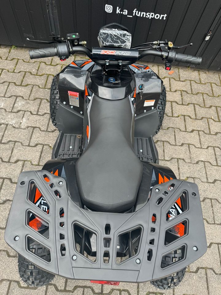 Elektro Kinderquad 1000 Watt 48V 7 Zoll KXD Quad ATV Brushless in Haibach Unterfr.