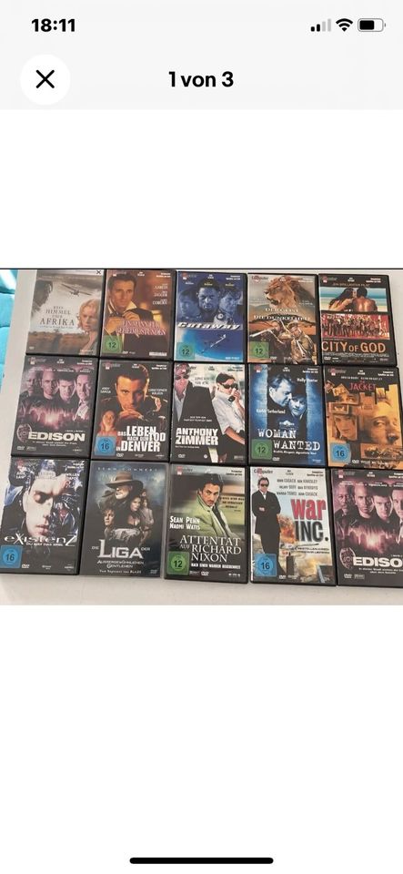 DVD Sammlung 37 Filme Mix in Saarbrücken