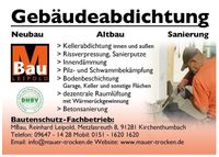 Gebäudeabdichtung MBau Bayern - Kirchenthumbach Vorschau