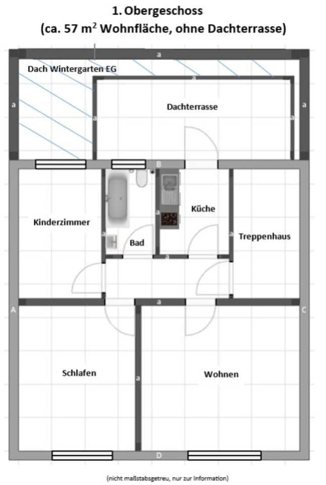 Gepflegtes Drei-Familien Haus mit vier Garagen und Garten in Bremerhaven