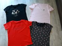 4 x T-Shirt 7,50 € ❗ Gr. 40/42 z.B. Tom Tailor, Flamingo,Blumen Niedersachsen - Beverstedt Vorschau