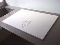 Corian/Hi-Macs Schneidbrett / Servierplatte Farbe: Diamond-white Niedersachsen - Braunschweig Vorschau