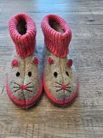 Süße Woll Hausschuhe Mäuse Pantoffeln Größe 26 warm Bayern - Baisweil Vorschau