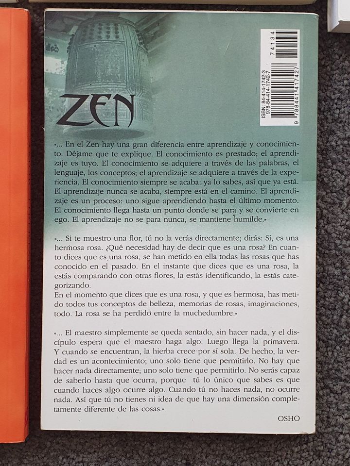 Osho in Spanisch / Bhagwan Rajneesh Osho en Espanol in Berlin