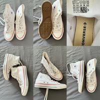 Converse Gr. 36 weiß, minimale Gebrauchsspuren Top Zustand Hessen - Eppertshausen Vorschau