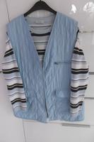 Pulli mit Weste hellblau  ca. Gr.46 Bayern - Bergrheinfeld Vorschau