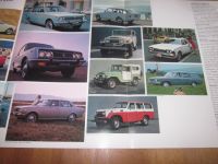 Prospekt Toyota 2000 GT Landcruiser Crown Corona Corolla 1969 RAR Bayern - Karlsfeld Vorschau