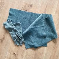 Strickschal Handschuhe Stoff grau Nordrhein-Westfalen - Herne Vorschau