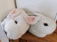 Hausschuhe Hasen weiß mit rosa Ohren kuschelig 38-42 Plüsch Hase Niedersachsen - Oldenburg Vorschau