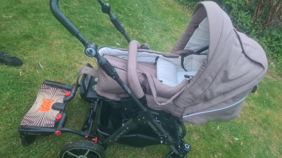 Hartan Kinderwagen/ Kinderkarre  mit Babywanne und Buggyboard in Handeloh