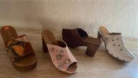 Echt Leder Designer Clogs, Sabots, versch.Farben,Musterung, Saarland - Riegelsberg Vorschau