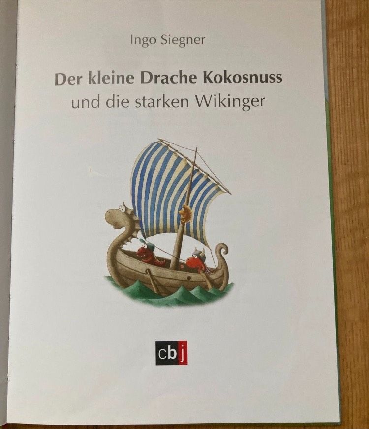 Der kleine Drache Kokosnuss und die starken Wikinger - Kinderbuch in München