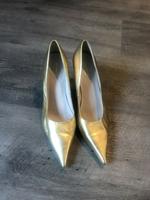 High Heels ❤️Bianco❤️Pumps❤️Gold❤️39❤️Pumps Schleswig-Holstein - Flensburg Vorschau