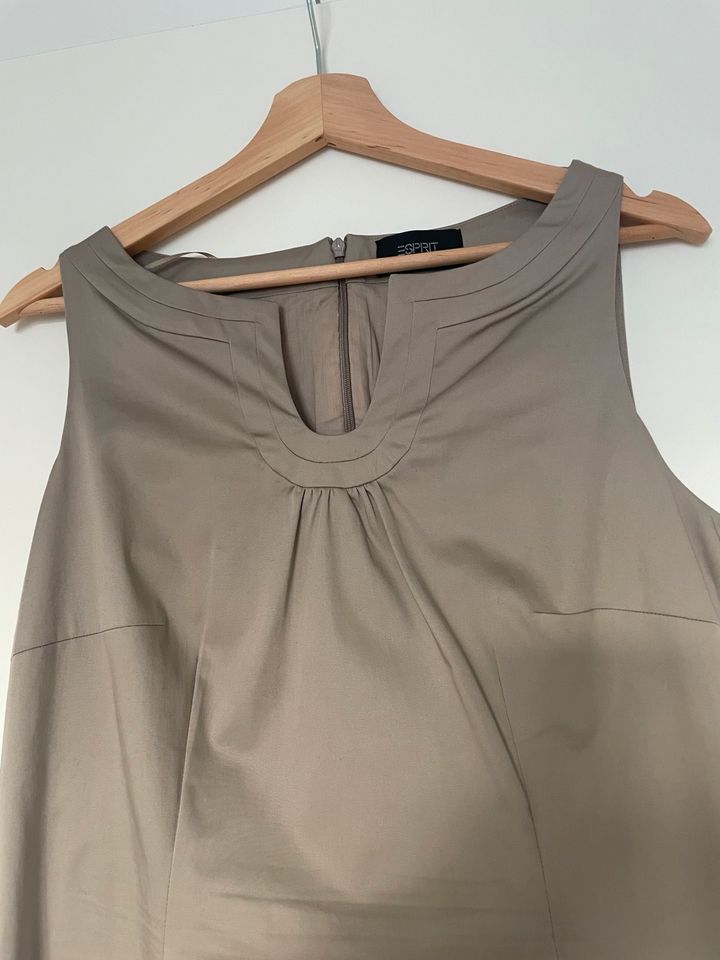 Esprit Collection Kleid Etuikleid beige Gr. 40 in Baden-Baden