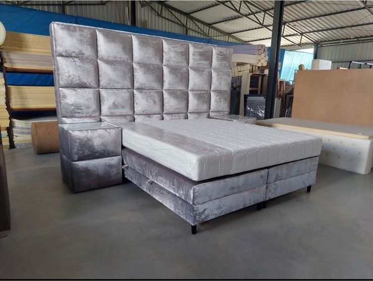 Chesterfield Bett Polsterbett Boxspringbett 180x200 200x200 Samt in Mitte -  Tiergarten | eBay Kleinanzeigen ist jetzt Kleinanzeigen