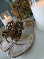 schöne Unisa Sandalen Gr 39 beige Gold Nordrhein-Westfalen - Werl Vorschau