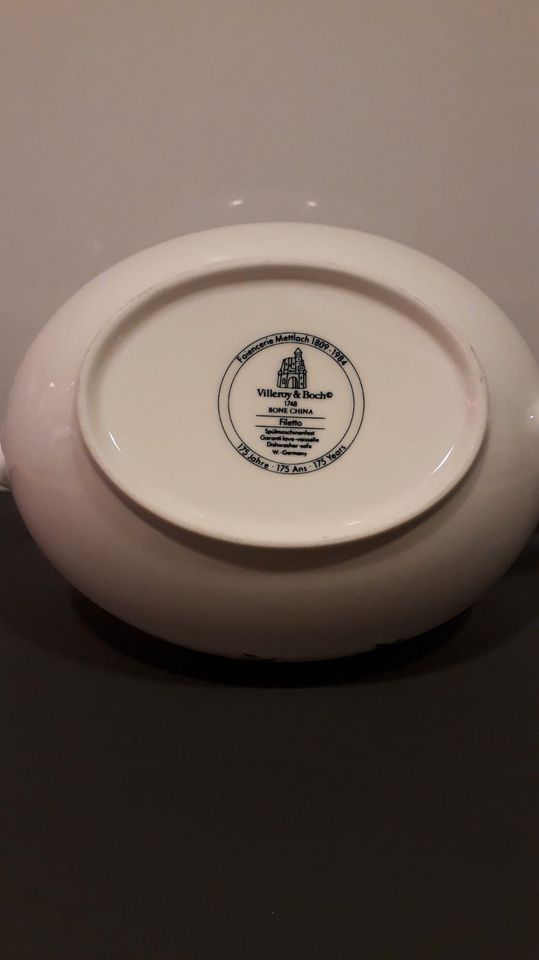 Sauciere Villeroy und Boch weiß, Filetto in Herne