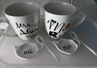 Mr. & Mrs. Tassenset Hochzeit Geschenk NEU Nordrhein-Westfalen - Meerbusch Vorschau