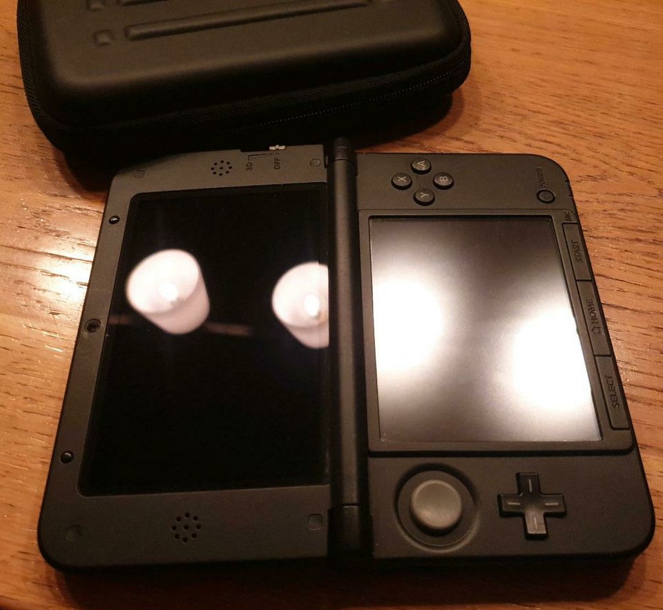 Nintendo 3ds XL mit Case/Tasche und 7 Spielen in Salzgitter