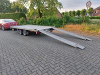 PKW Trailer Fahrzeugtransporter zu vermieten mieten leihen Nordrhein-Westfalen - Rheine Vorschau