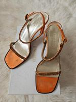 Sandalen von Escada, NP 320 €, reine Seide Bayern - Karlstein Vorschau