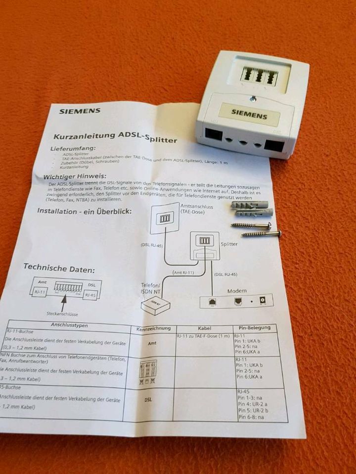 Siemens Modem in Ludwigsfelde