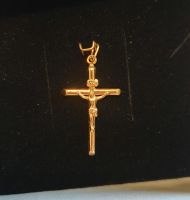 Anhänger für Kette Jesus Kruzifix Gold 333 ungetragen Baden-Württemberg - Ottersweier Vorschau