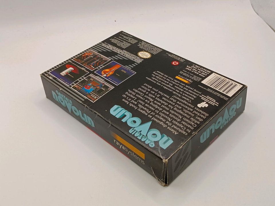 Nintendo SNES Captain Novolin NTSC CIB in Kirchlinteln