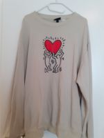 sehr gut erhaltenes Sweatshirt mit dem Motiv von Keith Haring Bayern - Regensburg Vorschau