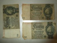 50, 20 und 10 Reichsmark Scheine Nordrhein-Westfalen - Geseke Vorschau