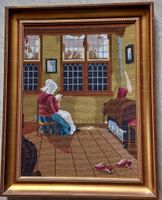 Gobelin Stickbild "Die Frau am Fenster" Dithmarschen - Lunden Vorschau