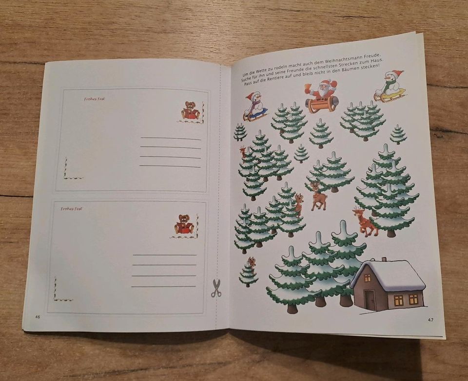 Weihnachten Kinder Malbücher Spiel- und Malbuch in St Gangloff