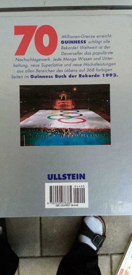 Das neue Guinness Buch der Rekorde 1993 in Memmelsdorf