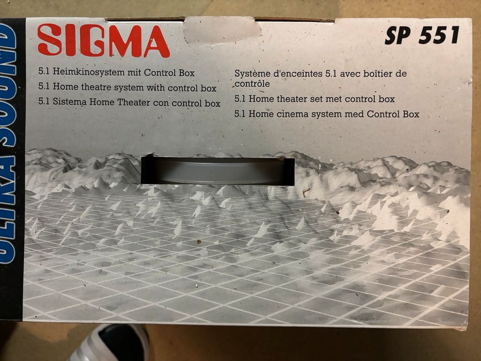 Sigma Heimkino Boxen Lautsprecher in Burscheid